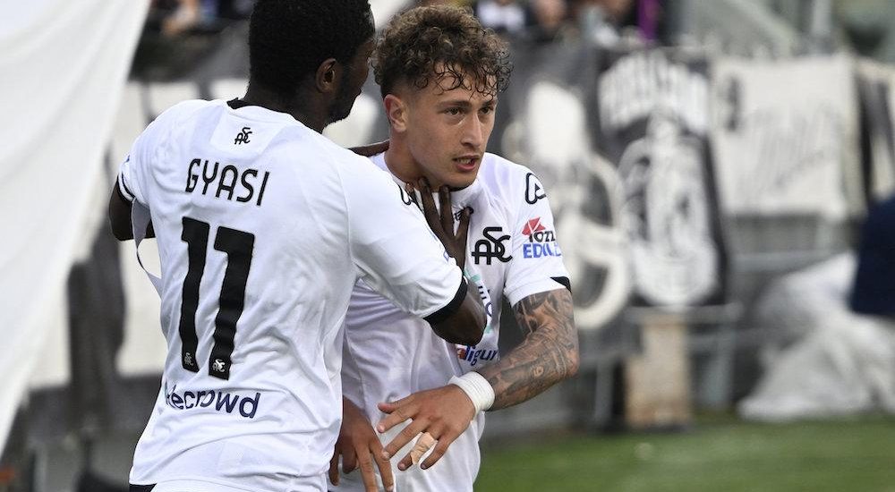 Emanuel Gyasi e Salvatore Esposito Spezia