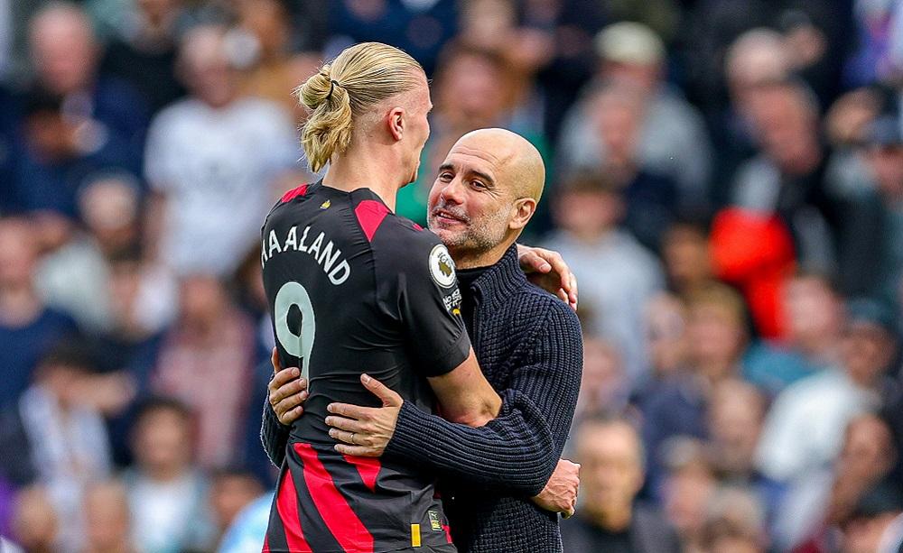 Guardiola e Haaland