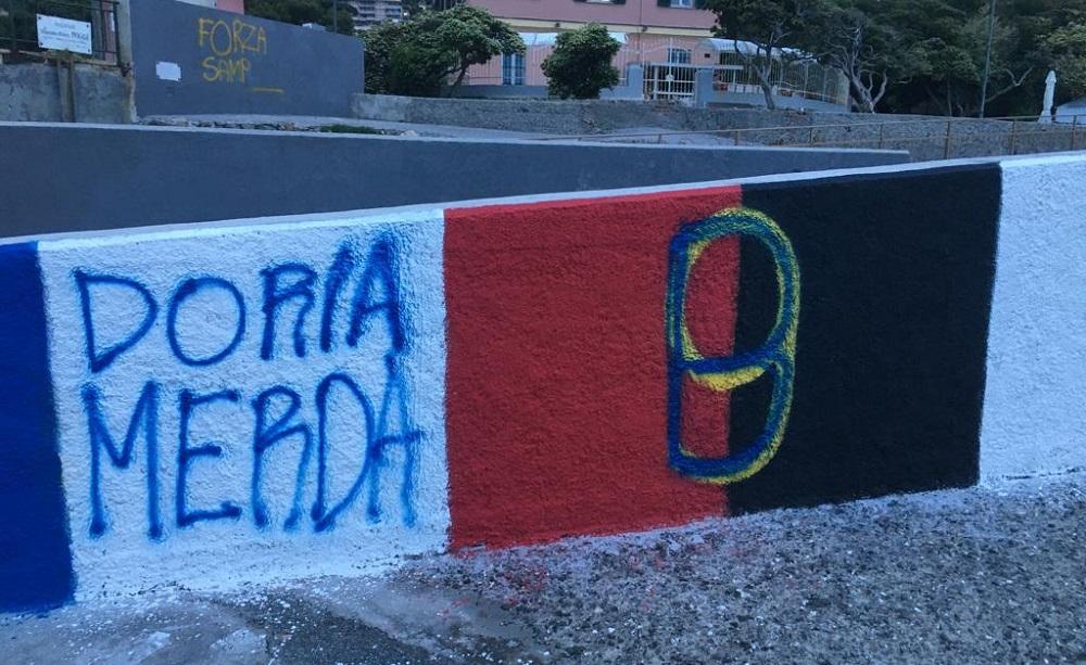 Vandalizzato il Molo Amicizia dedicato a Vialli