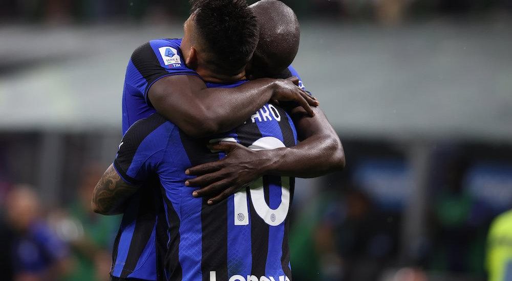 Romelu Lukaku e Lautaro Martinez Inter