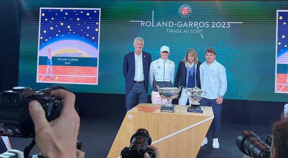Sorteggio Roland Garros 2023 - Foto Fraioli