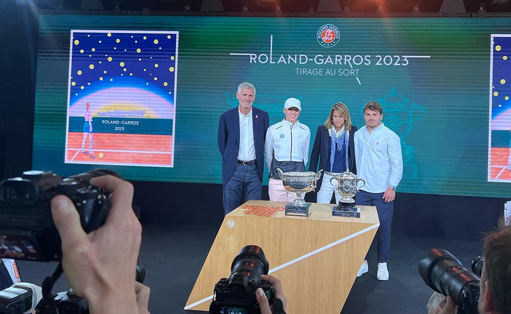 Sorteggio Roland Garros 2023 - Foto Fraioli