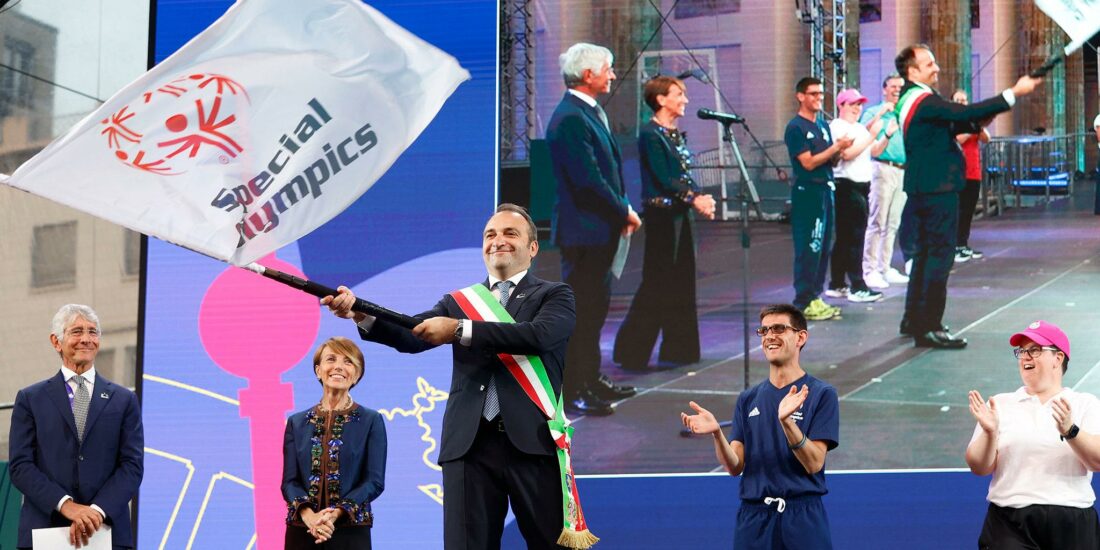 Sindaco Stefano Lo Russo, giochi Mondiali Special Olympics - Foto di Simone Castrovillari