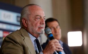 Napoli, De Laurentiis si complimenta con la squadra sui social Napoli, De Laurentiis si complimenta con la squadra sui social