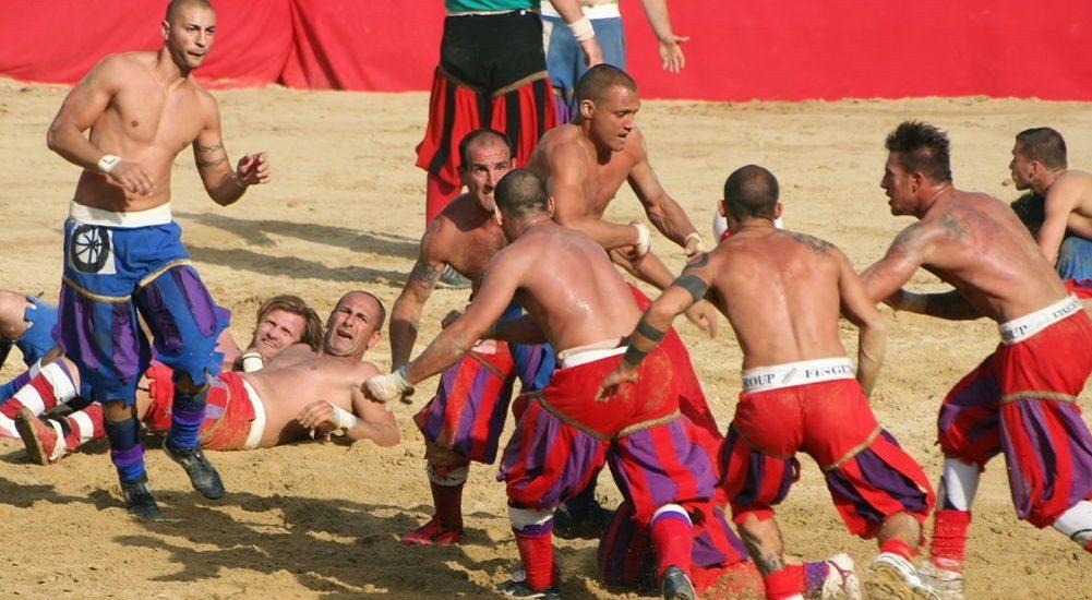 Calcio storico fiorentino - Foto Lorenzo Noccioli CC BY SA 3.0