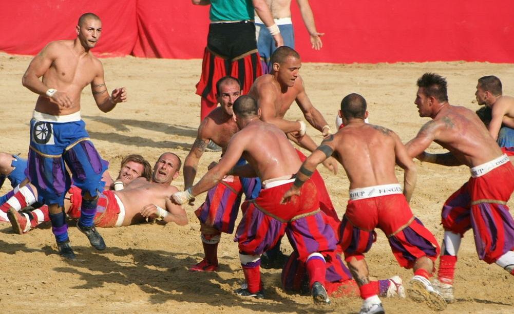 Calcio storico fiorentino - Foto Lorenzo Noccioli CC BY SA 3.0