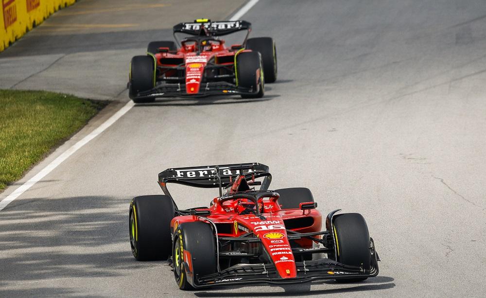 Charles Leclerc e Carlos Sainz