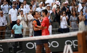 Casper Ruud e Novak Djokovic
