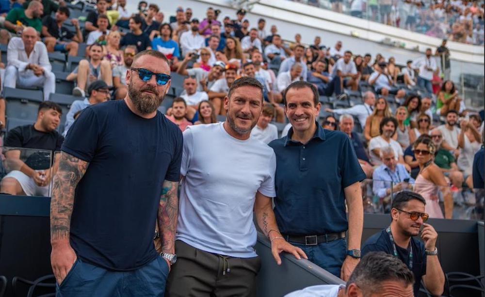 Daniele De Rossi e Francesco Totti