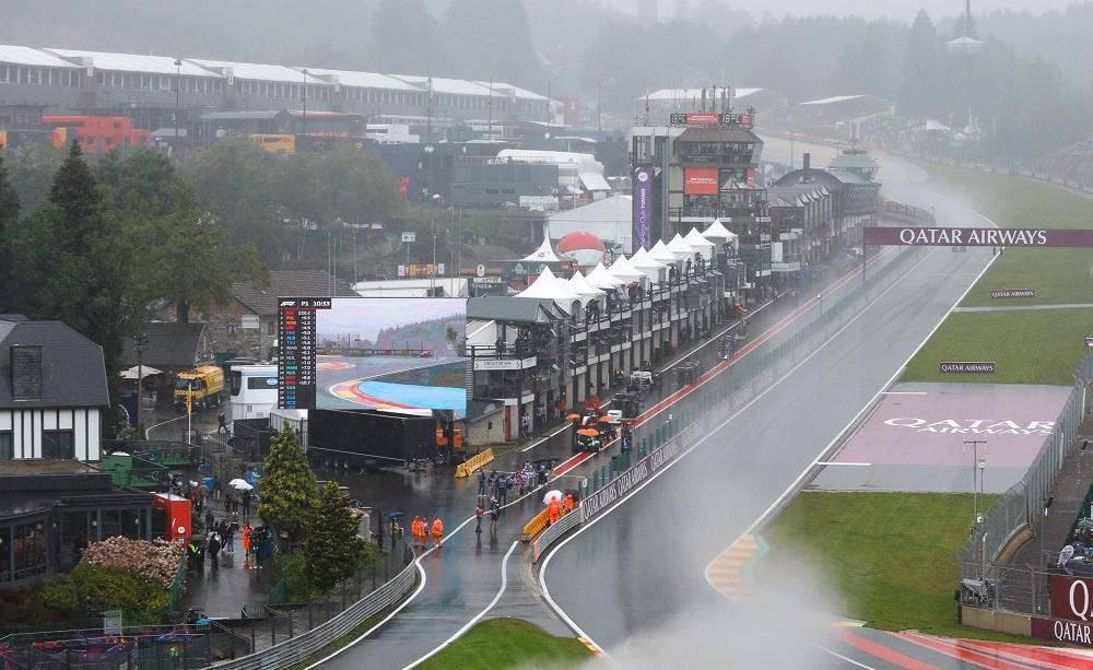 F1 pioggia Gp Belgio