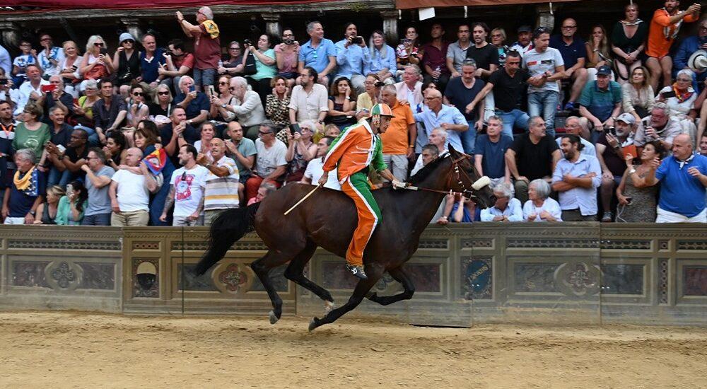 Giovanni Atzeni, Palio di Siena 2023 - Foto Antonio Fraioli