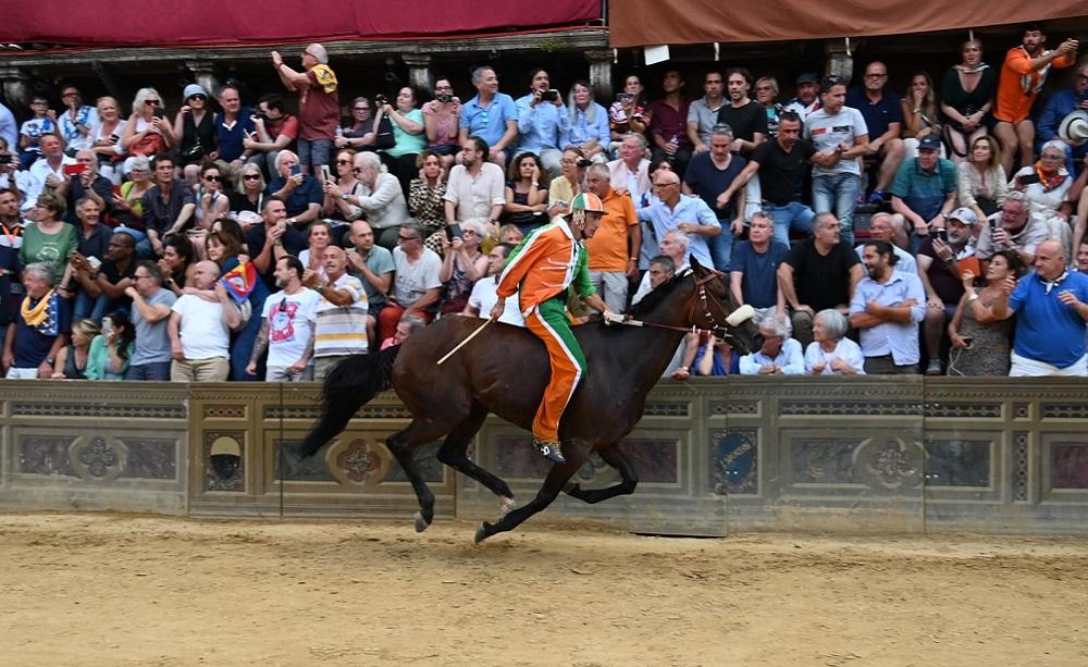 Giovanni Atzeni, Palio di Siena 2023 - Foto Antonio Fraioli