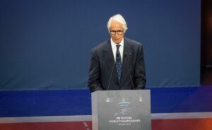 Pesi: azzurri ricevuti dal presidente Coni Malagò Pesi: azzurri ricevuti dal presidente Coni Malagò