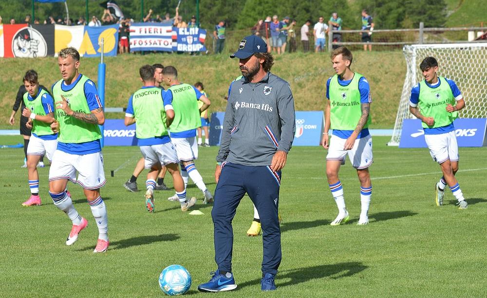 Sampdoria allenamento