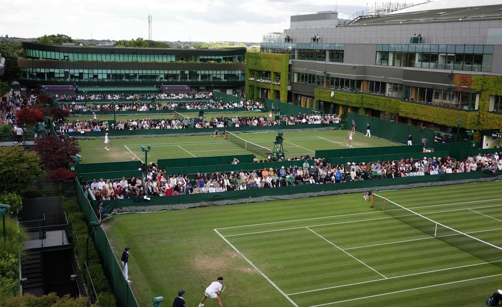 Panoramica Campi Wimbledon