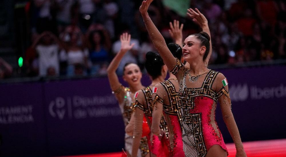 Farfalle ginnastica ritmica