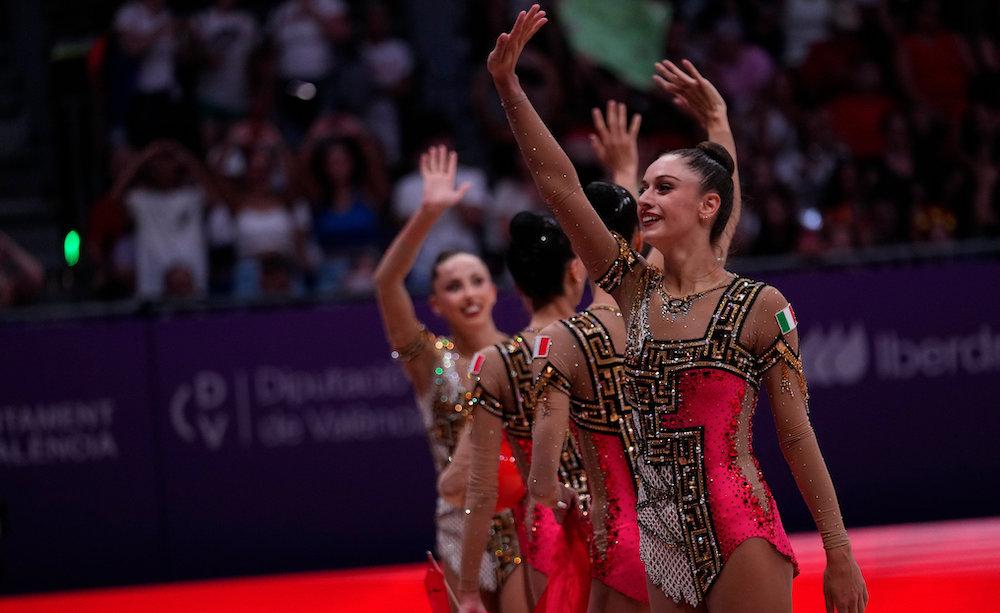 Farfalle ginnastica ritmica