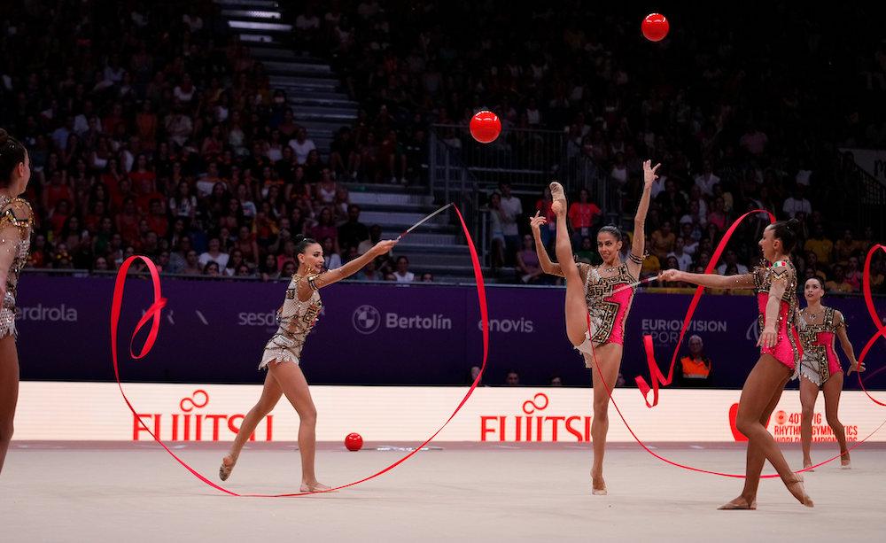 Farfalle ginnastica ritmica