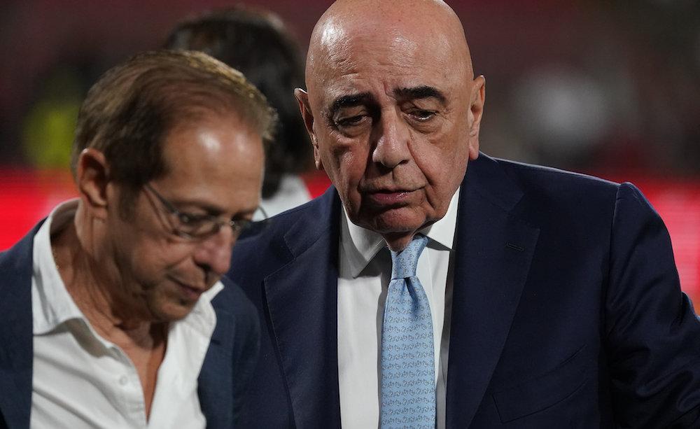 Paolo Berlusconi e Adriano Galliani