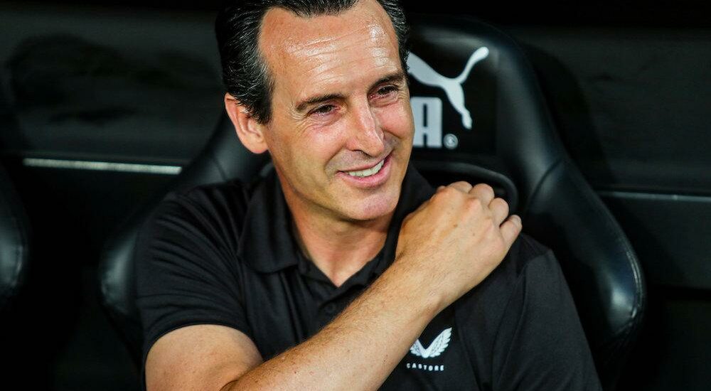 Unai Emery Aston Villa