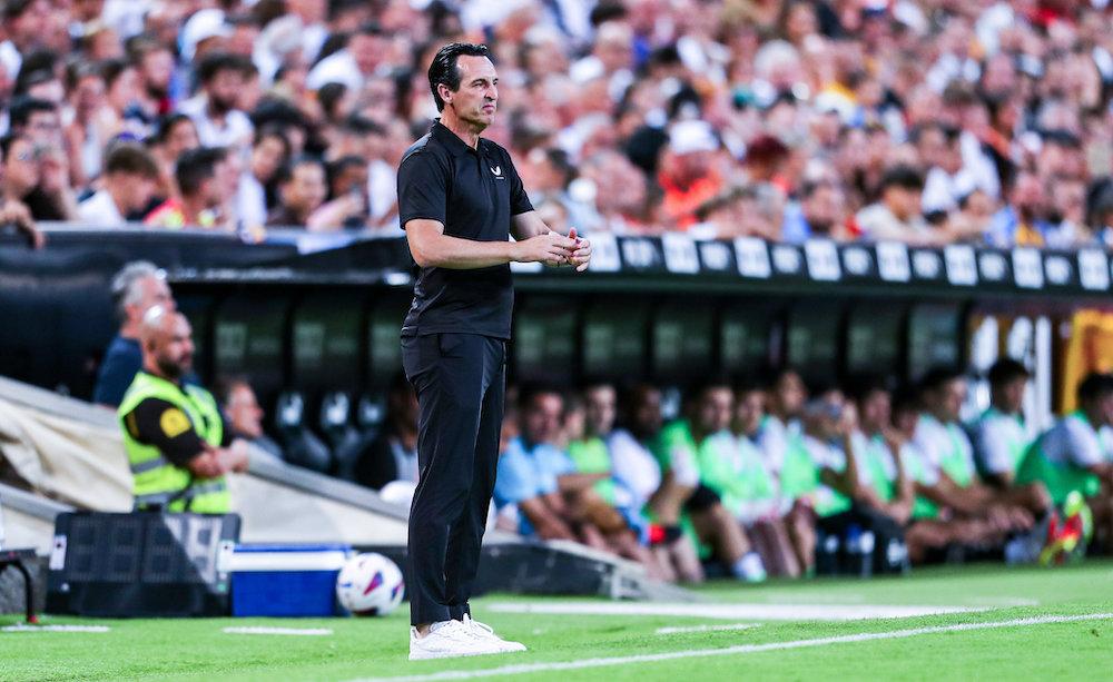 Unai Emery Aston Villa