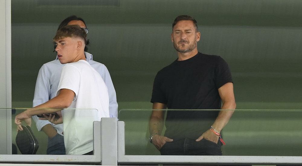 Christian Totti e Francesco Totti