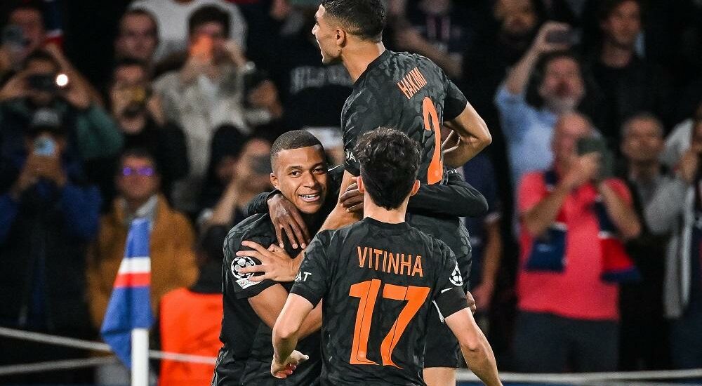 Esultanza Psg