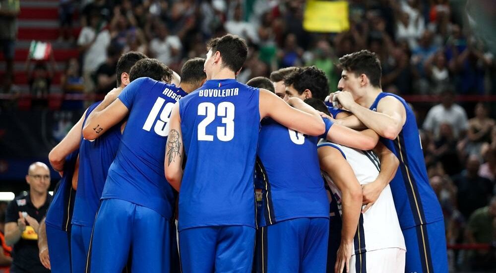 Esultanza Italvolley