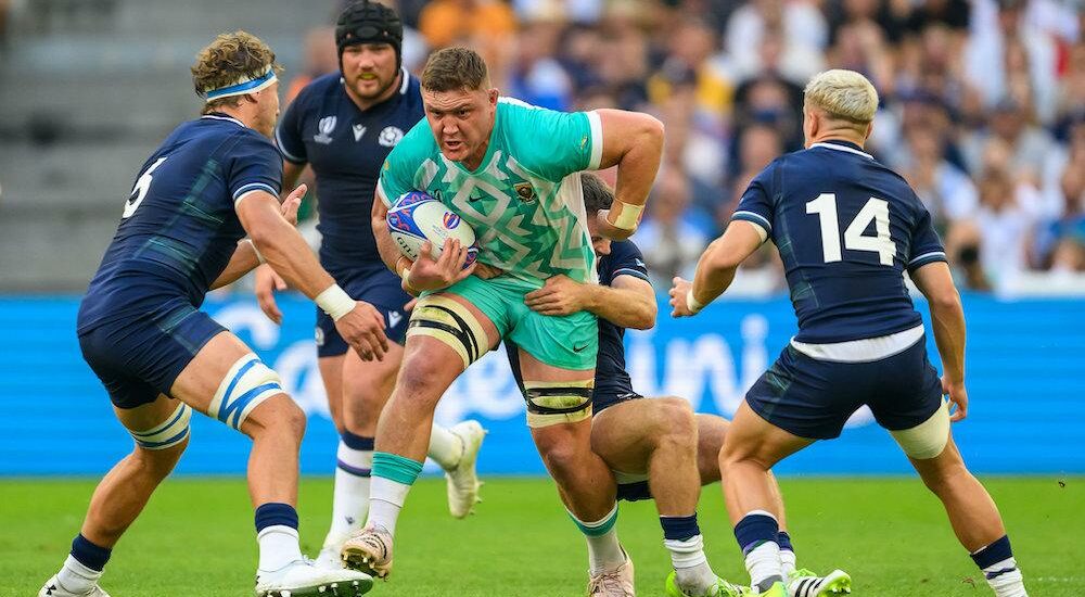 Jaspier Wiese Sudadfrica rugby