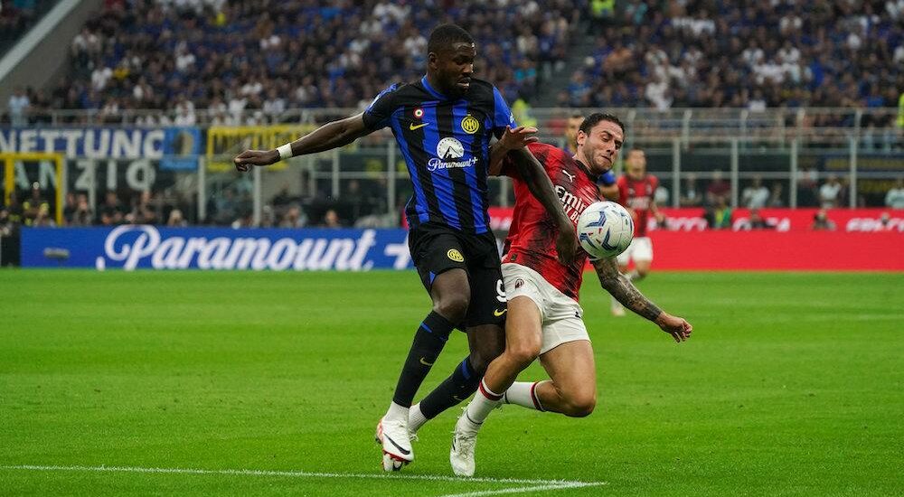 Marcus Thuram e Davide Calabria