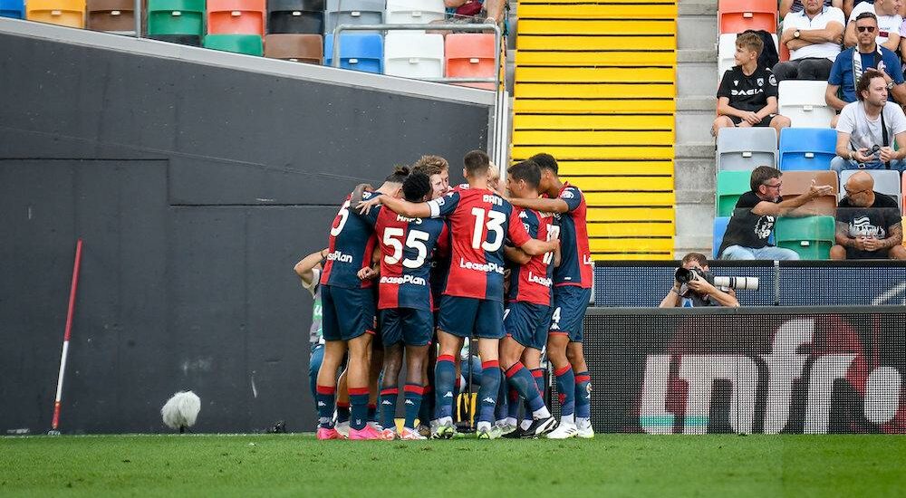 Albert Gudmunsson Genoa esultanza