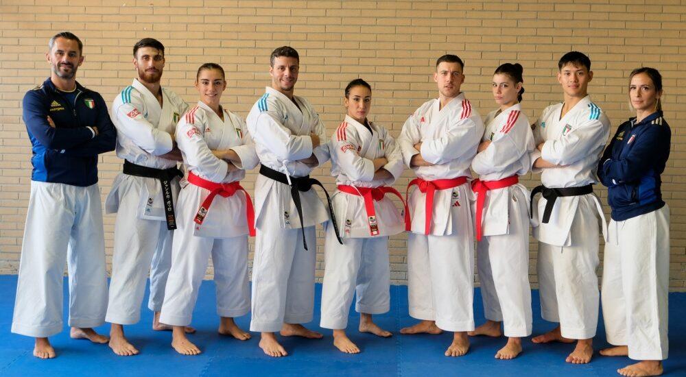 Karate Squadra kata - Foto Fijlkam