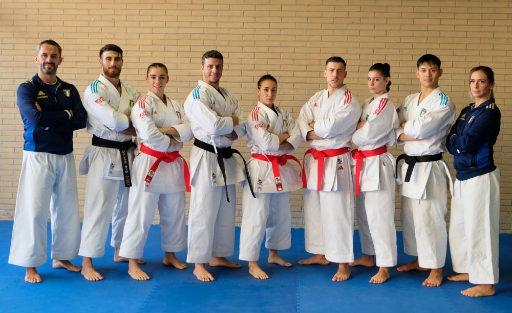 Karate Squadra kata - Foto Fijlkam