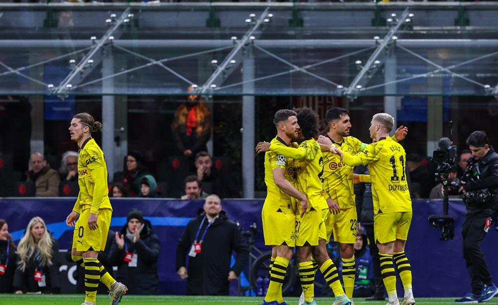 Borussia Dortmund esultanza