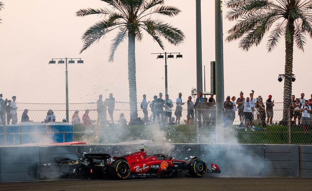 Carlos Sainz incidente