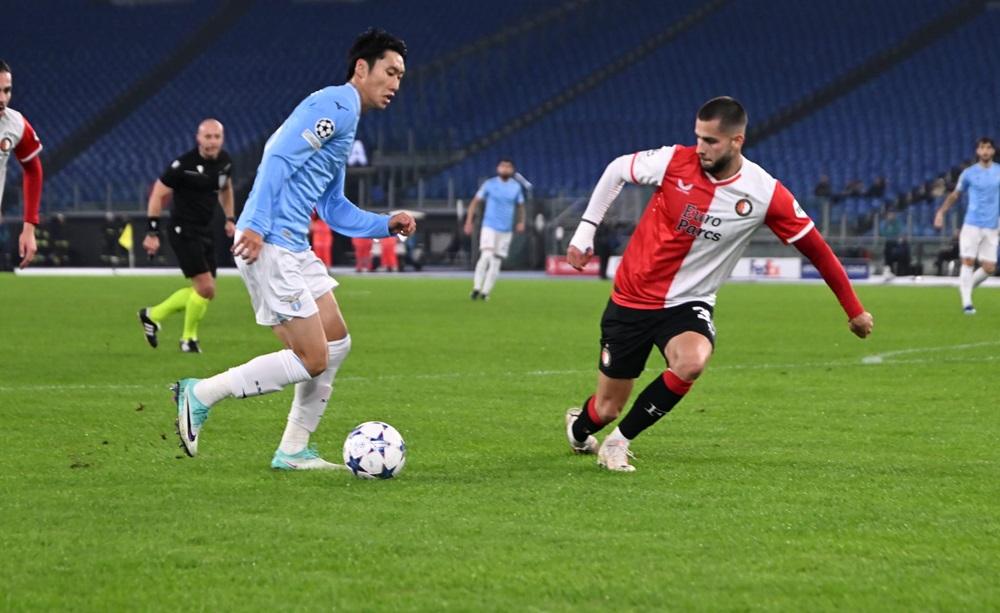 Daichi Kamada, Lazio-Feyenoord - Foto Antonio Fraioli