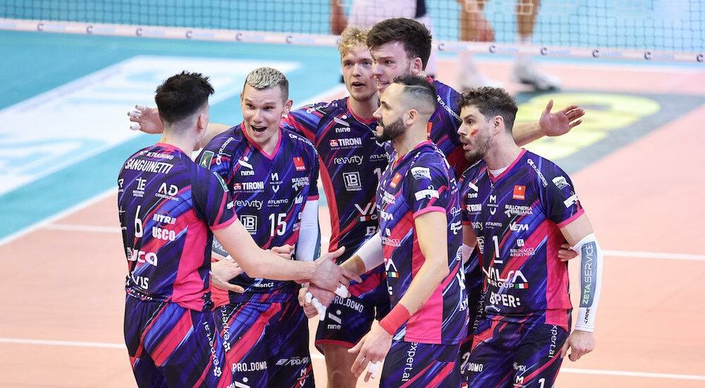 Esultanza Modena volley