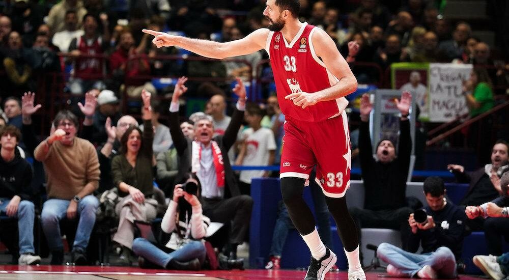 Nikola Mirotic Olimpia Milano