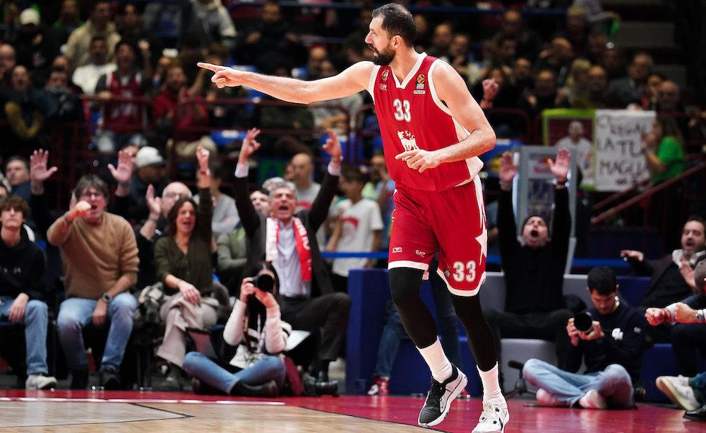 Nikola Mirotic Olimpia Milano