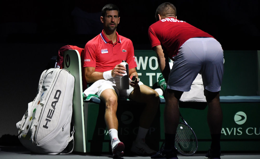 Novak Djokovic e Victor Troicki Serbia