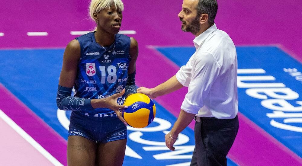 Paola Egonu e Filippo Gaspari Milano