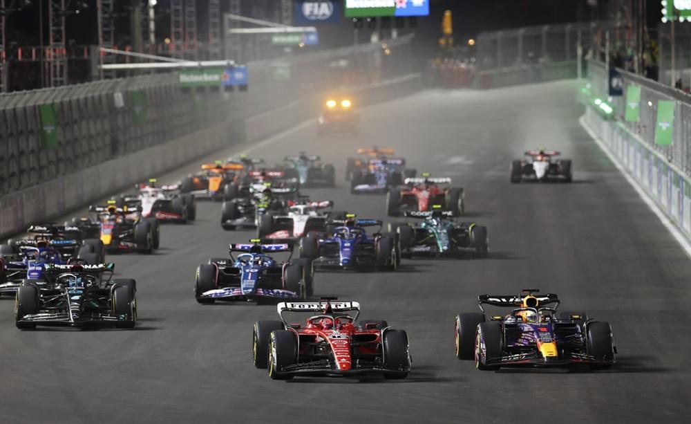 Partenza F1 Las Vegas