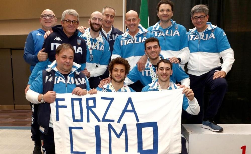 Squadra azzurra spada - Foto Fis