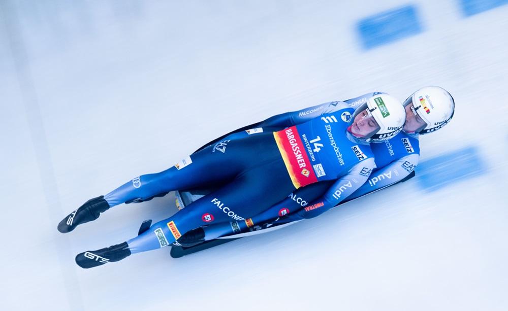 Andrea Voetter e Marion Oberhofer slittino luge