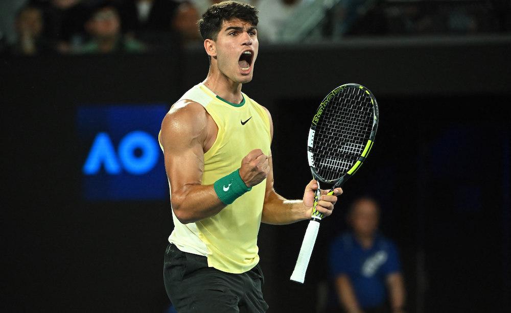 Australian Open 2024, Sonego vende cara la pelle Alcaraz vince in 4