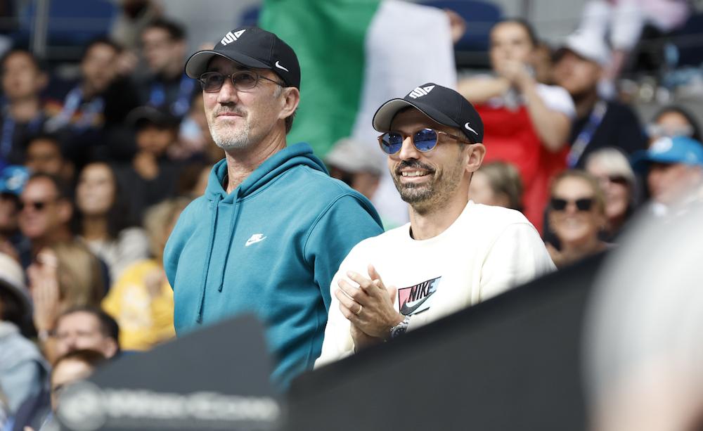 Darren Cahill e Simone Vagnozzi