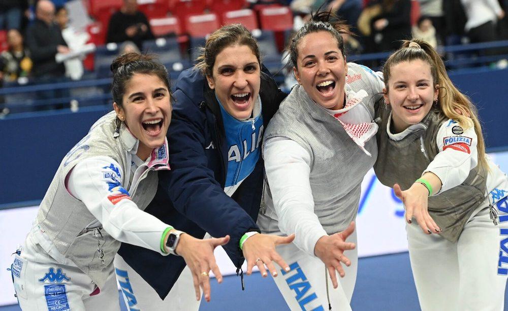 Alice Volpi, Arianna Errigo, Martina Favaretto e Francesca Palumbo