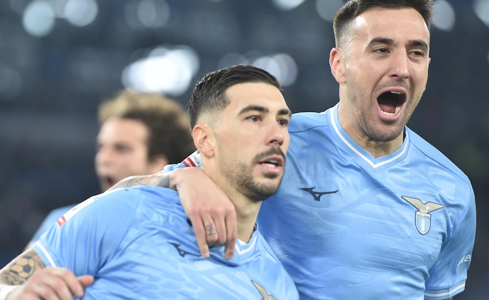 Mattia Zaccagni e Matias Vecino Lazio