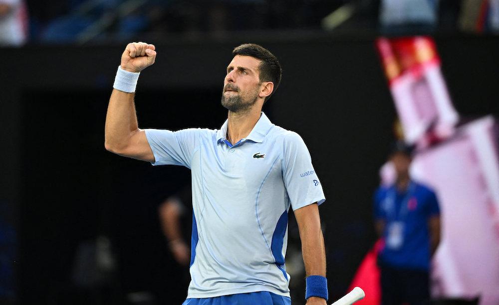 Novak Djokovic Australian Open 2024