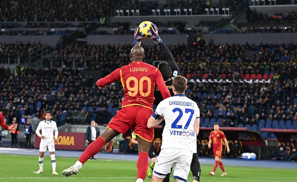 Romelu Lukaku in Roma-Verona, Foto Antonio Fraioli